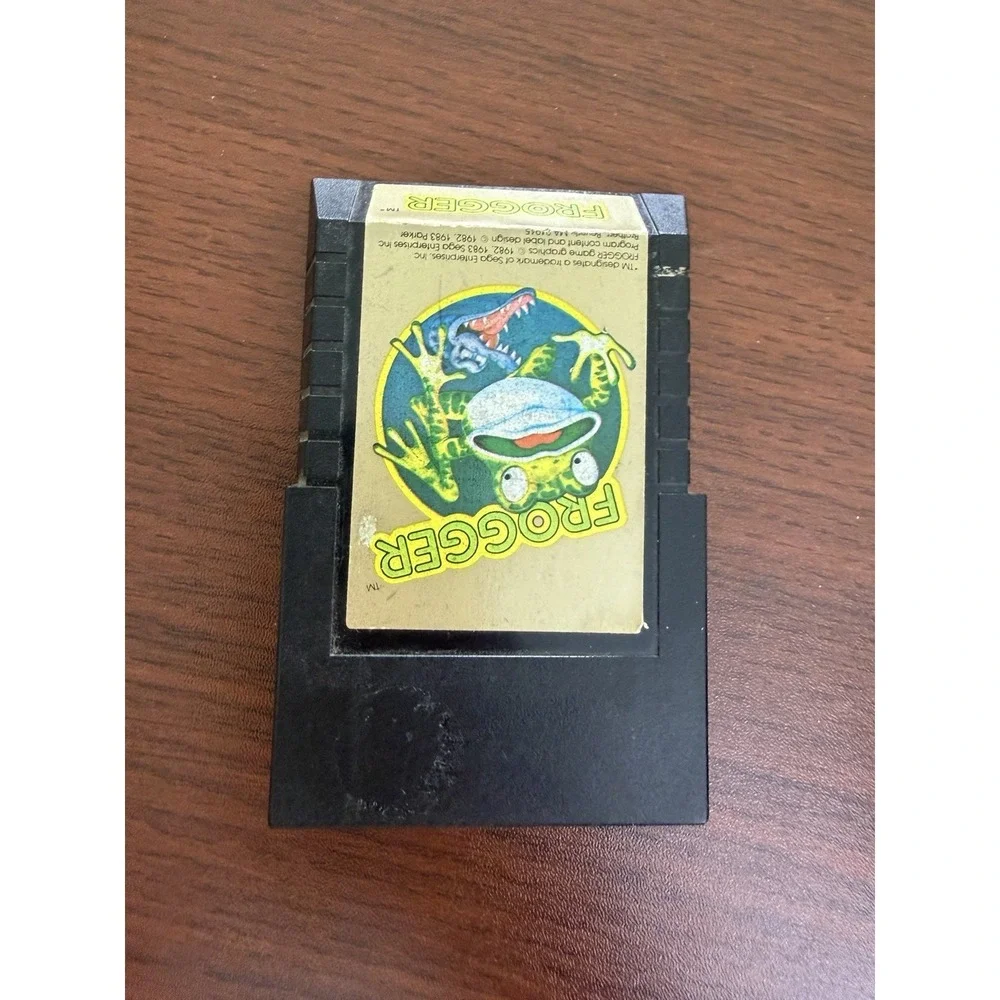 Vintage Parker Brothers Frogger by Sega Video Game Intellivision Cartridge Only